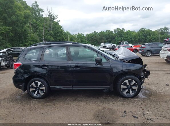 JF2SJABC8HH574508 2017 SUBARU FORESTER Black Widok wnętrza 360 stopni