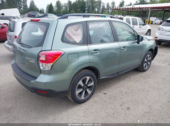 JF2SJABC8HH585122 2017 SUBARU FORESTER Green Հետևի աջ