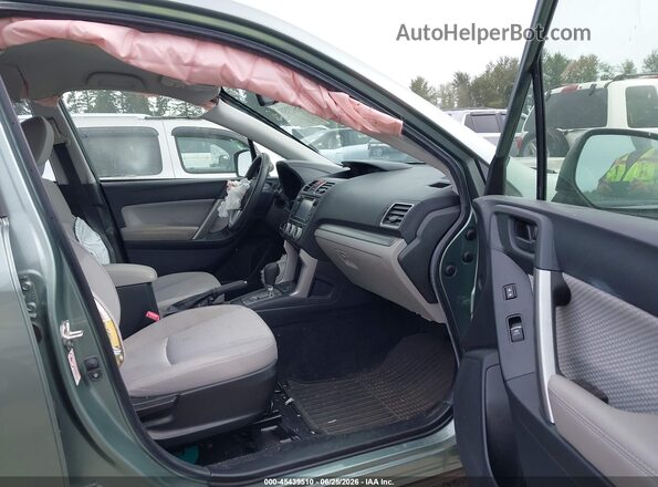 JF2SJABC8HH585122 2017 SUBARU FORESTER Green Սալոնի դիմացի տեսք