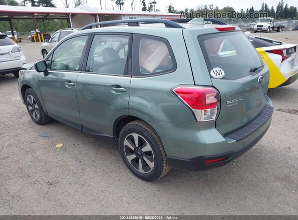 JF2SJABC8HH585122 2017 SUBARU FORESTER Green Հետևի ձախ