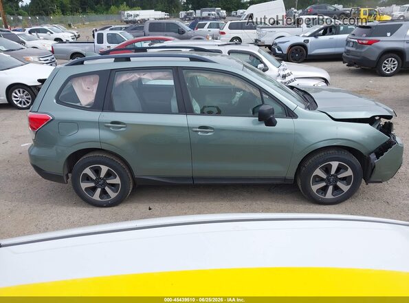 JF2SJABC8HH585122 2017 SUBARU FORESTER Green Սալոնի 360 աստիճան տեսք