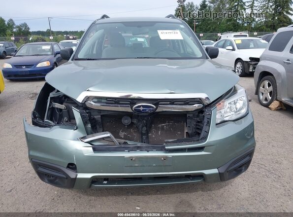 JF2SJABC8HH585122 2017 SUBARU FORESTER Green Սալոնի հետևի տեսք
