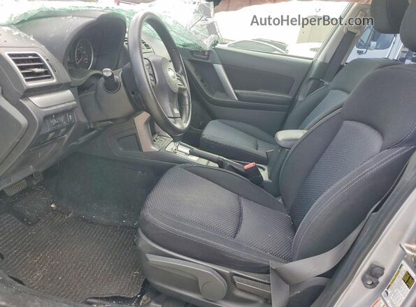 JF2SJABC9GH417648 2016 SUBARU FORESTER Серебряный Вид салона спереди