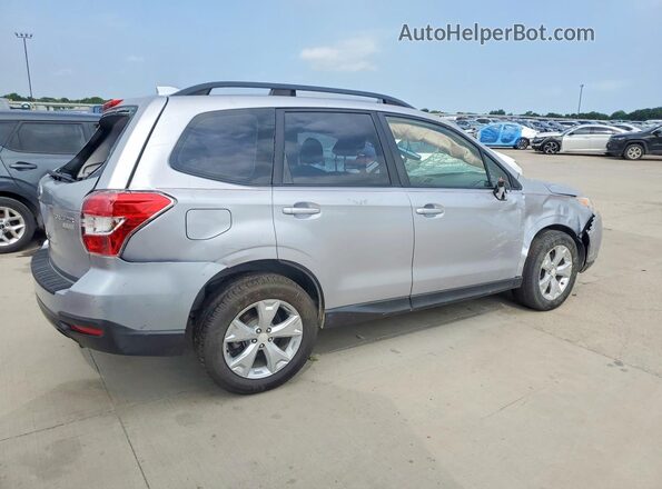 JF2SJABC9GH417648 2016 SUBARU FORESTER Серебряный Задняя правая четверть