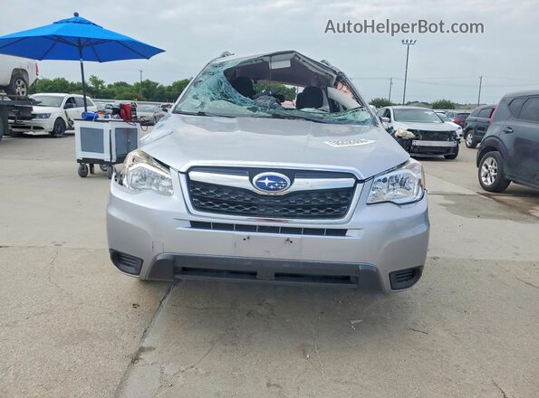 JF2SJABC9GH417648 2016 SUBARU FORESTER Серебряный Вид спереди