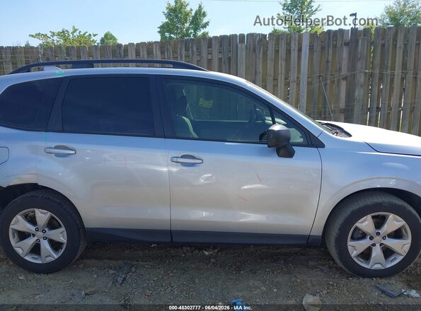 JF2SJABC9GH504434 2016 SUBARU FORESTER Silver Սարքավորումների վահանակի տեսք