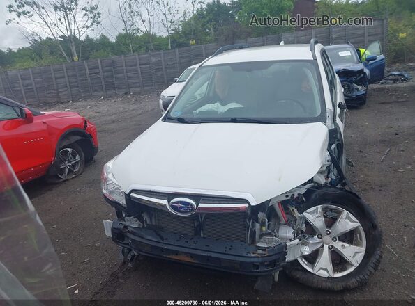 JF2SJABC9GH555075 2016 SUBARU FORESTER White Vista del cuadro de instrumentos