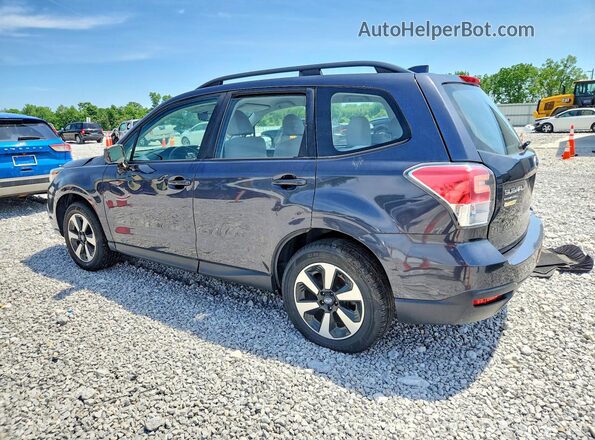 JF2SJABC9JH536159 2018 SUBARU FORESTER Gray Задня ліва чверть