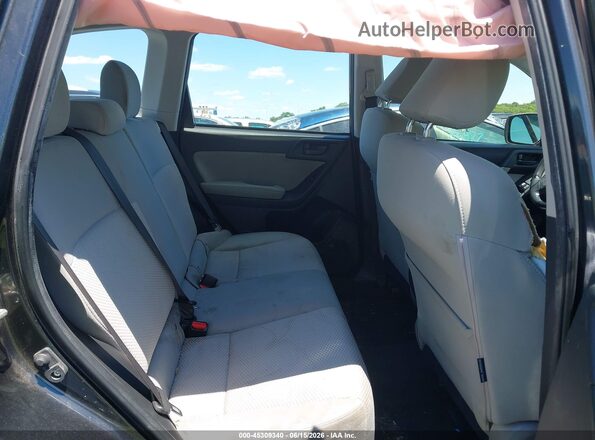JF2SJABCXGH423779 2016 SUBARU FORESTER Gray Widok naklejki z numerem VIN