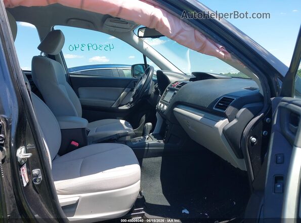JF2SJABCXGH423779 2016 SUBARU FORESTER Gray Widok wnętrza z przodu