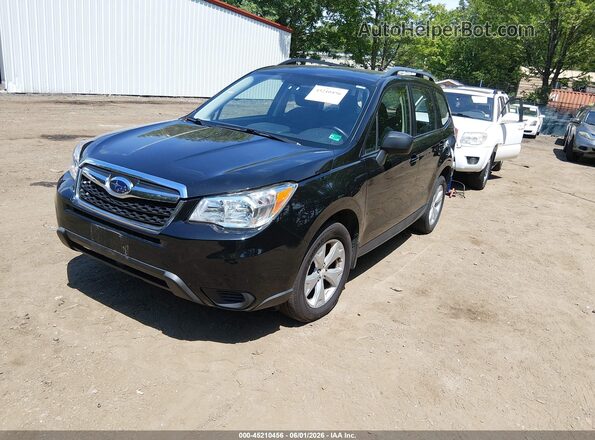 JF2SJABCXGH476689 2016 SUBARU FORESTER Black Front left