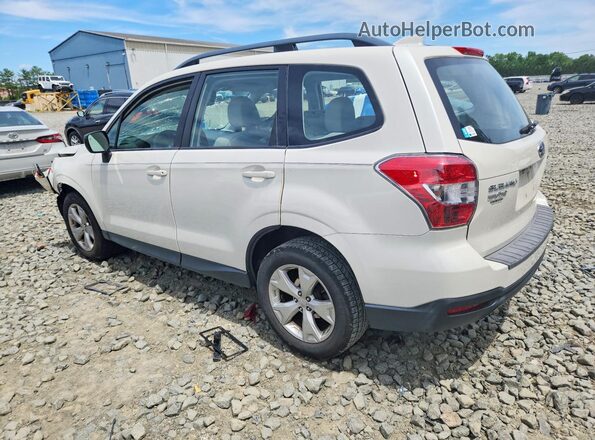 JF2SJABCXGH557076 2016 SUBARU FORESTER White Rear left