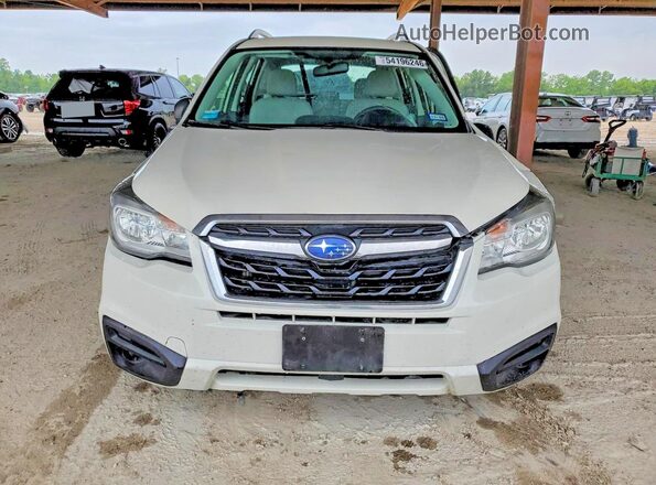 JF2SJABCXJH465022 2018 SUBARU FORESTER Белый Вид спереди