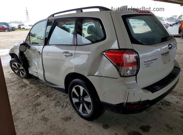 JF2SJABCXJH465022 2018 SUBARU FORESTER Белый Задняя левая четверть