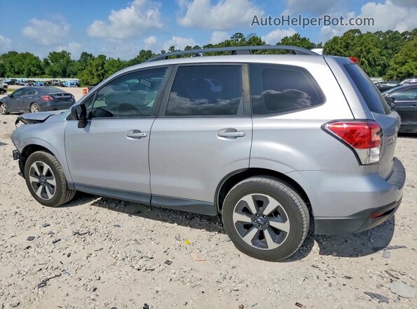 JF2SJABCXJH513344 2018 SUBARU FORESTER Silver Trasero izquierdo