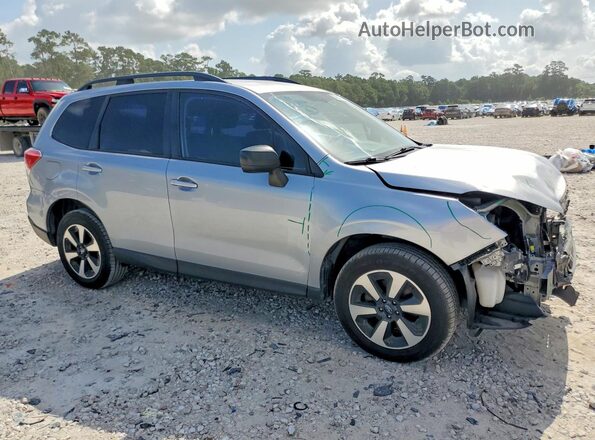 JF2SJABCXJH513344 2018 SUBARU FORESTER Silver Delantero derecho