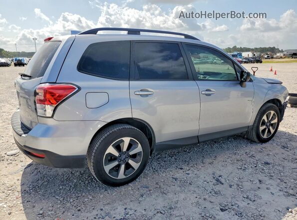 JF2SJABCXJH513344 2018 SUBARU FORESTER Silver Trasero derecho
