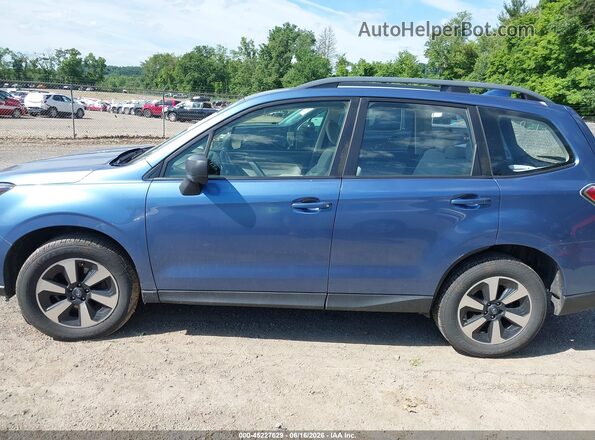 JF2SJABCXJH517345 2018 SUBARU FORESTER Blue Widok wnętrza 360 stopni