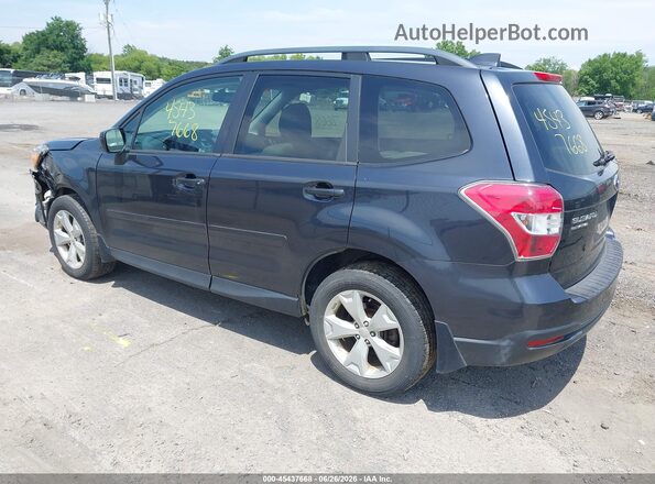 JF2SJADC0GH437722 2016 SUBARU FORESTER Gray Задня ліва чверть