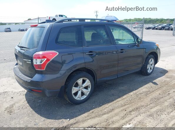 JF2SJADC0GH437722 2016 SUBARU FORESTER Gray Задня права чверть