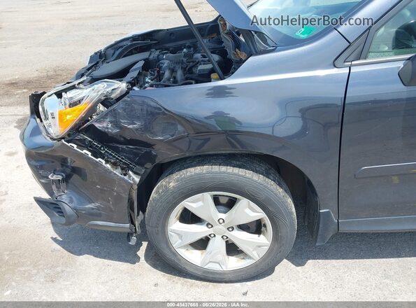 JF2SJADC0GH437722 2016 SUBARU FORESTER Gray Вид спереду