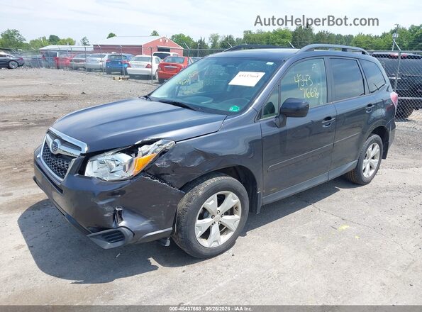 JF2SJADC0GH437722 2016 SUBARU FORESTER Gray Передня ліва чверть