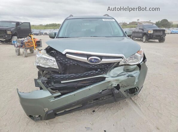 JF2SJADC0GH527680 2016 SUBARU FORESTER Teal Вид спереду