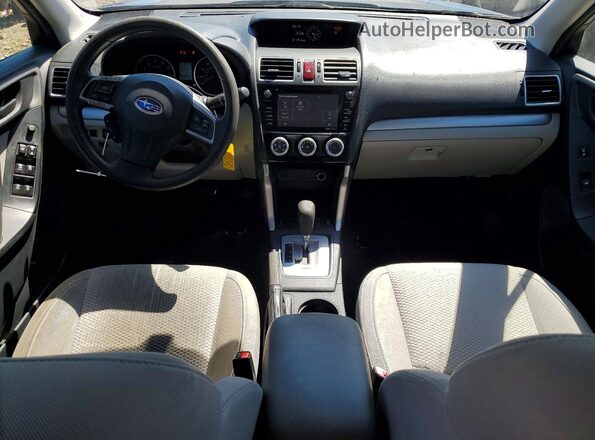 JF2SJADC1GH400906 2016 SUBARU FORESTER Blue Vista del salpicadero