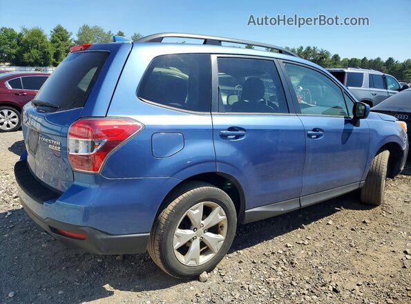 JF2SJADC1GH400906 2016 SUBARU FORESTER Blue Trasero derecho