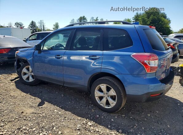 JF2SJADC1GH400906 2016 SUBARU FORESTER Blue Trasero izquierdo