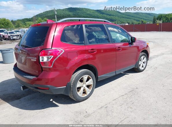 JF2SJADC1GH450916 2016 SUBARU FORESTER Red Задня права чверть