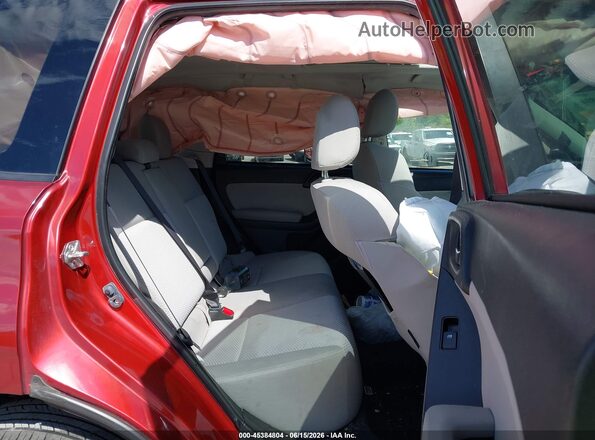 JF2SJADC1GH450916 2016 SUBARU FORESTER Red Вид наклейки з VIN-кодом