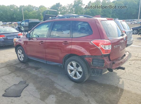 JF2SJADC1GH500097 2016 SUBARU FORESTER Красный Задняя левая четверть