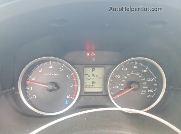 JF2SJADC1GH500097 2016 SUBARU FORESTER Красный Вид щитка приборов