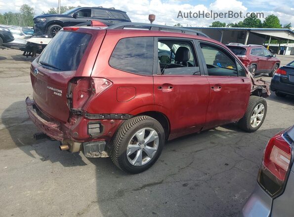 JF2SJADC1GH500097 2016 SUBARU FORESTER Красный Задняя правая четверть