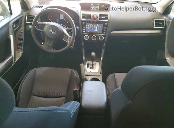 JF2SJADC2GH450973 2016 SUBARU FORESTER Silver Dashboard view