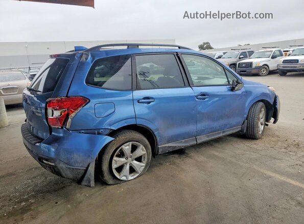 JF2SJADC2GH507155 2016 SUBARU FORESTER Blue Rear right