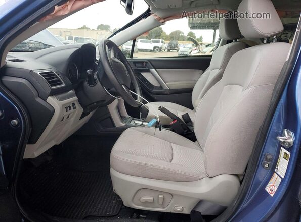 JF2SJADC2GH507155 2016 SUBARU FORESTER Blue Front interior view