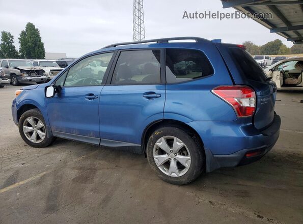 JF2SJADC2GH507155 2016 SUBARU FORESTER Blue Rear left