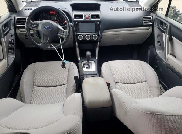 JF2SJADC2GH507155 2016 SUBARU FORESTER Blue Dashboard view