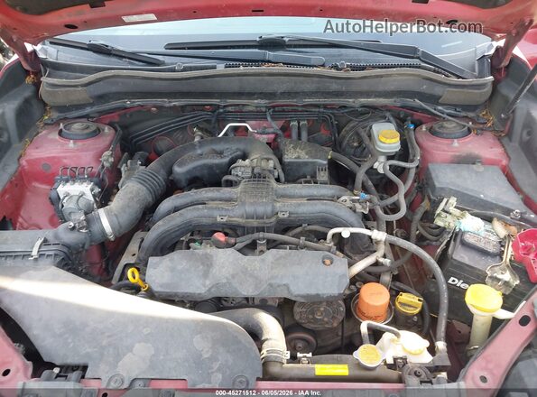 JF2SJADC2GH527678 2016 SUBARU FORESTER Maroon Вид ззаду
