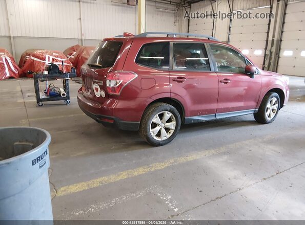 JF2SJADC2GH567131 2016 SUBARU FORESTER Burgundy Tył prawy