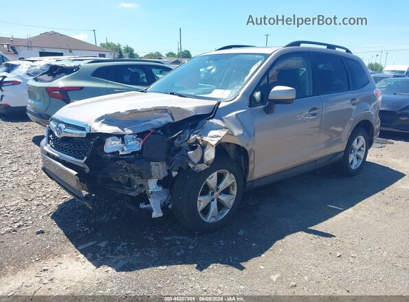 JF2SJADC3GH406660 2016 SUBARU FORESTER Tan Front left