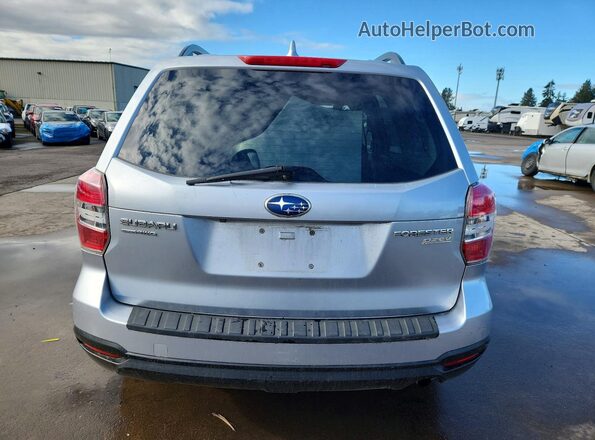 JF2SJADC3GH441490 2016 SUBARU FORESTER Silver უკანა ხედი