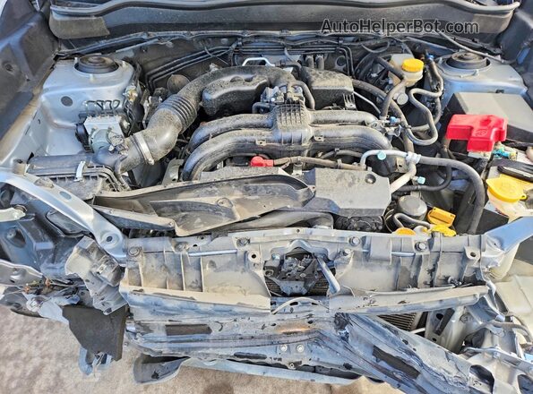 JF2SJADC3GH441490 2016 SUBARU FORESTER Silver უკანა სალონის ხედი