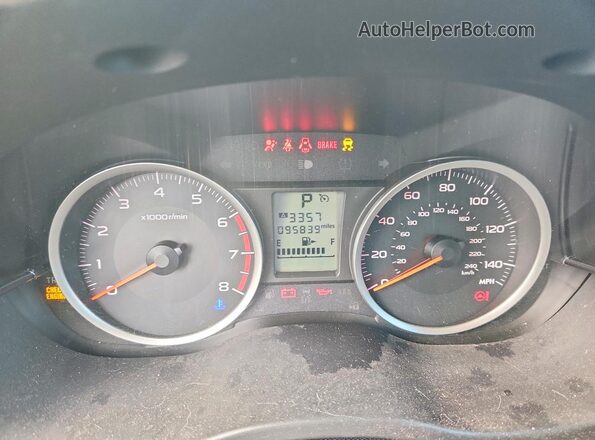 JF2SJADC3GH441490 2016 SUBARU FORESTER Silver ხელსაწყოთა პანელის ხედი