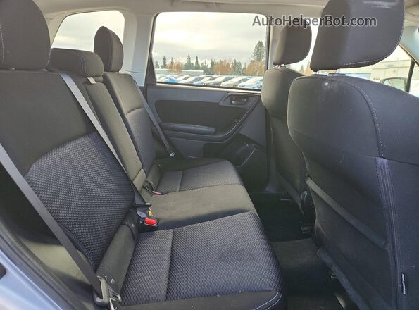 JF2SJADC3GH441490 2016 SUBARU FORESTER Silver უკანა სავარძლების ხედი