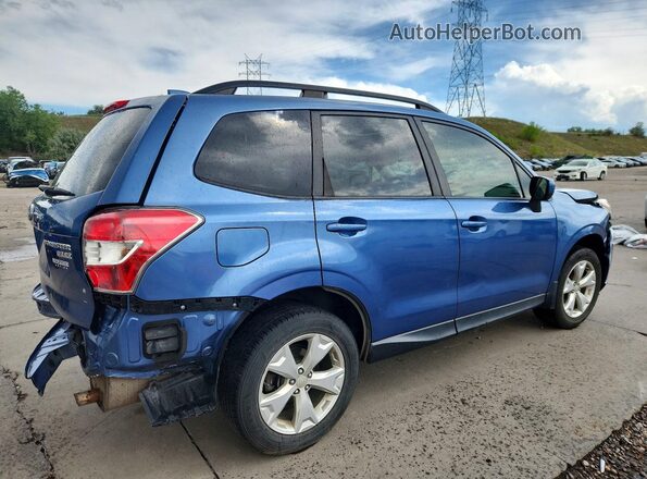 JF2SJADC3GH492925 2016 SUBARU FORESTER Blue Հետևի աջ