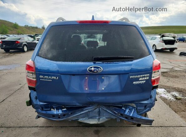 JF2SJADC3GH492925 2016 SUBARU FORESTER Blue Հետևի տեսք