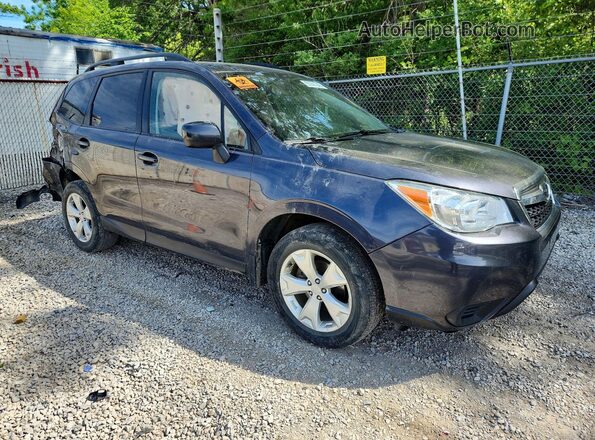 JF2SJADC3GH499664 2016 SUBARU FORESTER Charcoal Delantero derecho